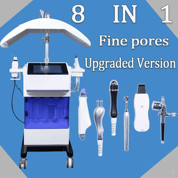 

8 in 1 microdermabrasion hydra dermabrasion rf bio-lifting spa facial products hydra facial machine improve skin dull