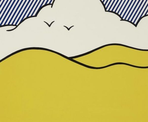 

roy lichtenstein oil painting on decor handpainted &hd print home decor wall art picture pop art guild hall of east hampton