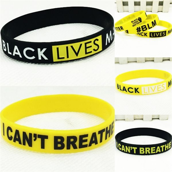

black lives matterstainless steel silicone bracelet for women men sport titanium steel 10 colors wrap bangle fashion jewelry gift #62710