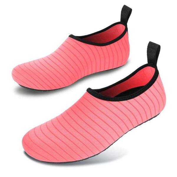 

summer water shoes men swimming shoes aqua beach big plus 36-48 sneakers men striped colorful diving socks zapatos hombre
