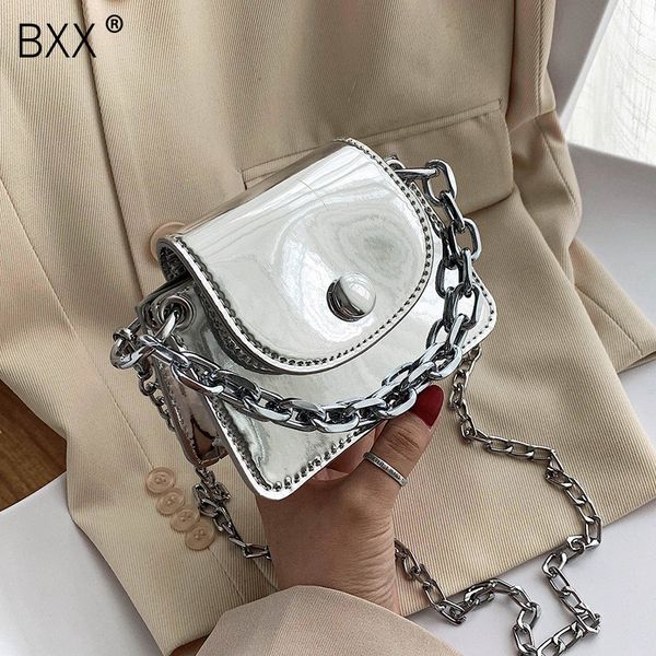 

bxx] лакированная кожа crossbody сумки для женщин 2020 весна мода все-матч плеча сумка женская сумки сумки hl818