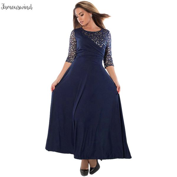 

5xl 6xl длинные платья 2019 женщины плюс размер black spring summer размер кружевном платье sexy платье партии maxi женский vestidos, Black;gray