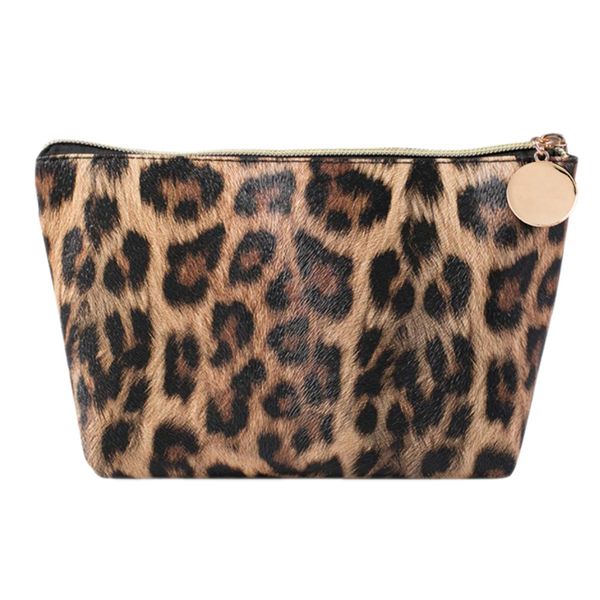 

ljl-cosmetic travel organizer женские макияж инструменты кисть организатор leopard