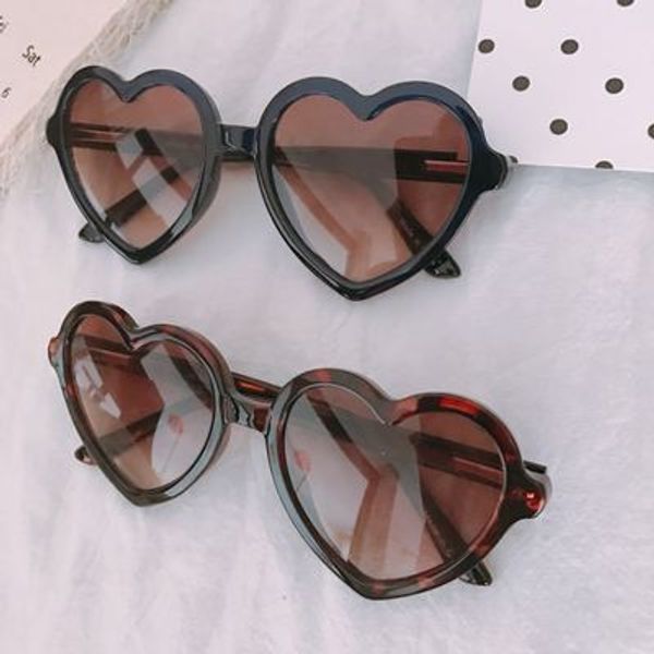 

new hight quality sunglasses boys and girls children uv protection love sunglasses heart shaped sunglasses uv protection jj19814, White;black