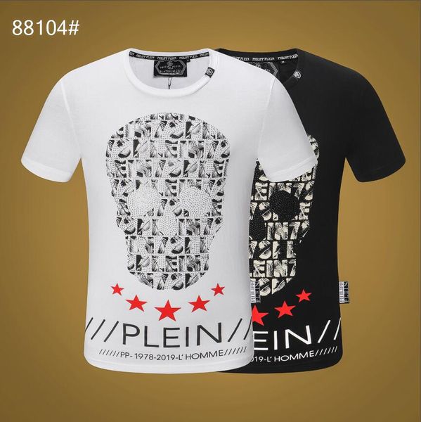 

2019pp дизайнер футболка хип-хоп сплошной цвет мужской дизайнер футболка цветок черепа бренда мужская женская рубашка с длинными рукавами бо, White;black