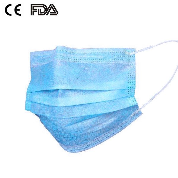 

бесплатная доставка отличное качество респиратор 3 plys защитный одноразовый фильтр маска для лица в китае с сертификатом ce fda