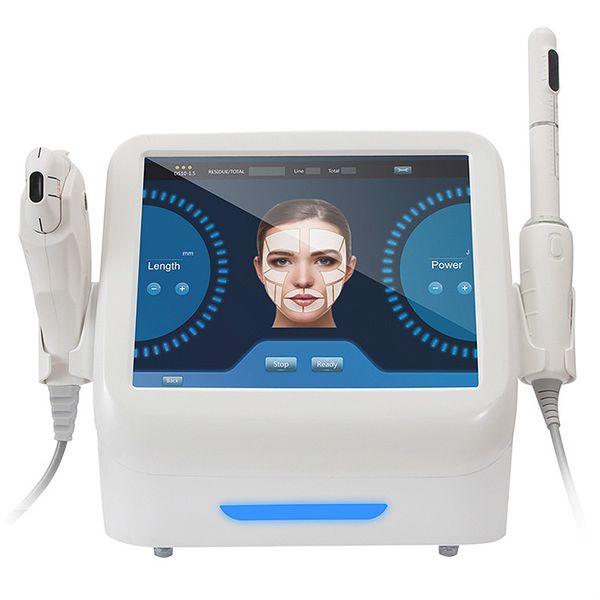 

2020 manufacturer direct sale 2 in 1 hifu vaginal rejuvenation/hifu face lift vaginal tightening beauty machine for sale ce/dhl