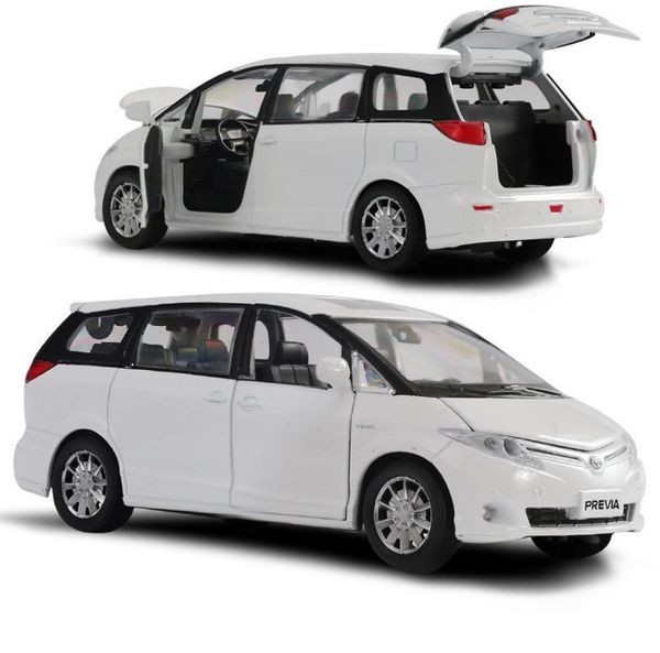 

горячие продажи высокая моделирования toyota previa модель 1:32 сплава тянуть обратно автомобиль игрушка, цельнолитой металлический модель а
