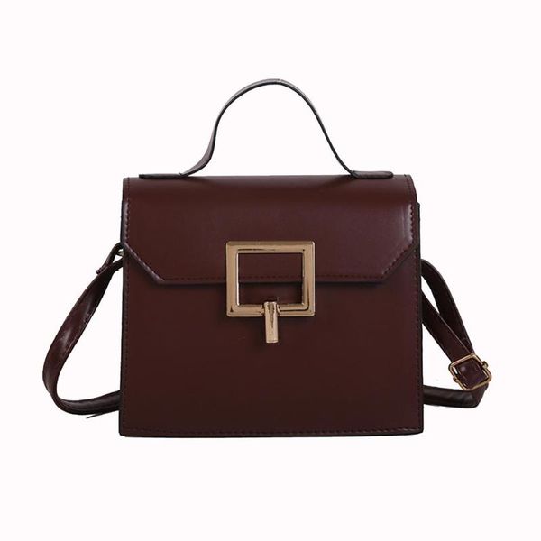 

handbags classic delicate solid color women messenger shoulder pack leather ladies vintage fashion handbag travel