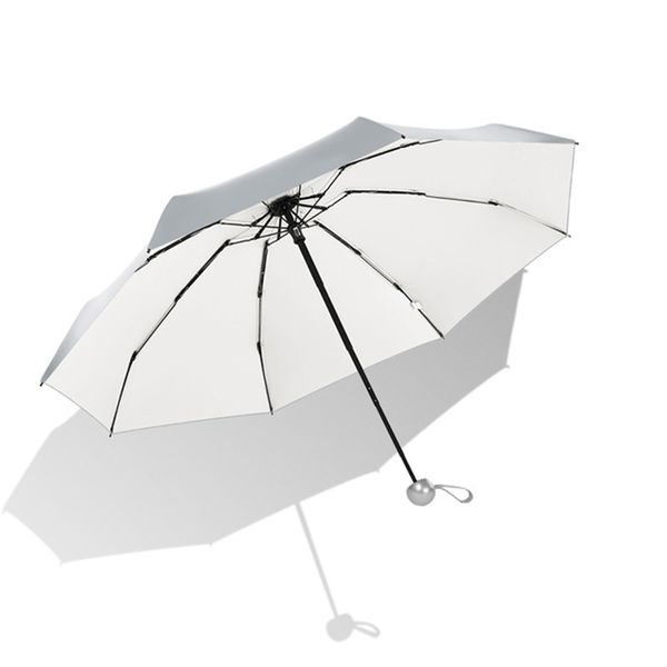 

8 ribs pocket mini umbrella anti uv paraguas sun umbrella rain windproof light folding portable umbrellas for women men children