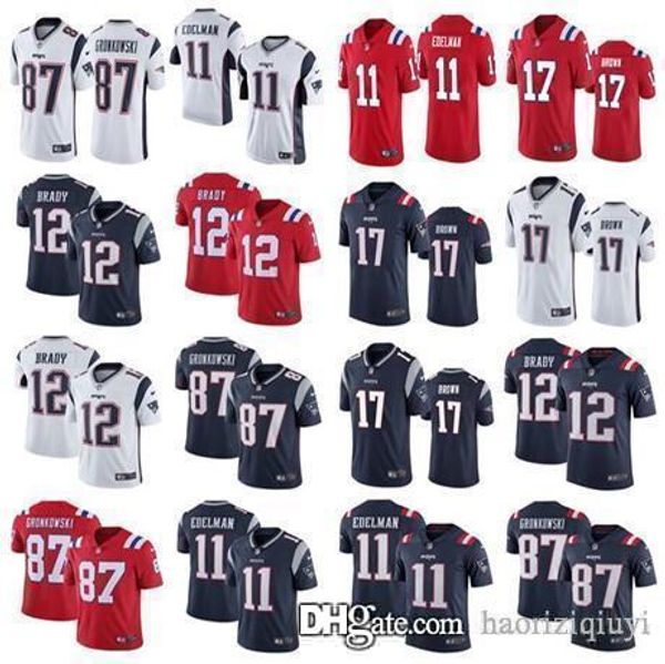 

New men patriot jer ey 12 tom brady 87 rob gronkow ki 11 julian edelman women youth kid jer ey