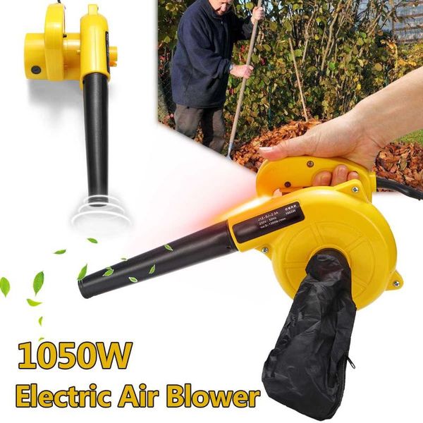

1050w powerful electric air blower vacuum cleaner portable home car computer dust remover leaf collector electric turbo fan
