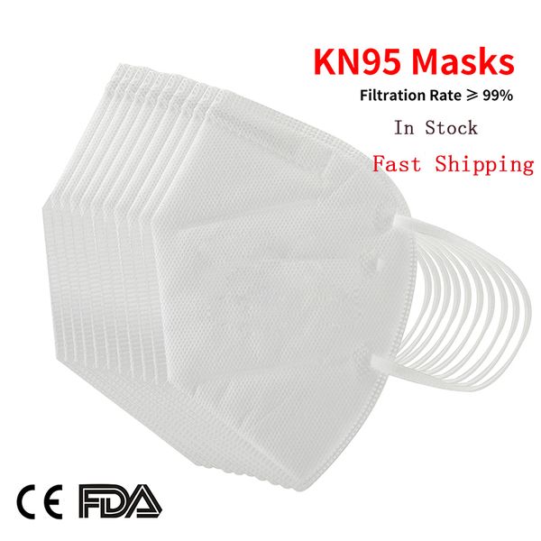 

kn95 mask anti dust disposable protective masks mouth face mask n95 ffp2 level 99.9% filtration mouth cover dust masks fast ship