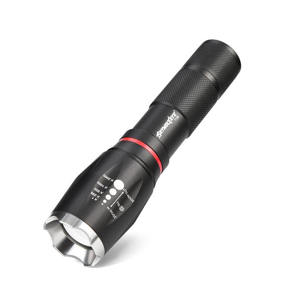 

cross border camp light day wolf eye skywolfeyet125 cob+t6 light flashlight flexible focusing