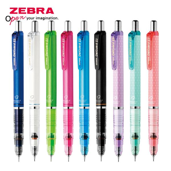 

1pcs zebra ma85 continuous lead core automatic pencil 0.3/0.5/0.7mm students use writing to continuously draw activity lead, Blue;orange