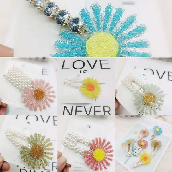 

bb clip ins metal daisy accessories bb clip accessories daisy hairpin ins metal hairpin, Slivery;white