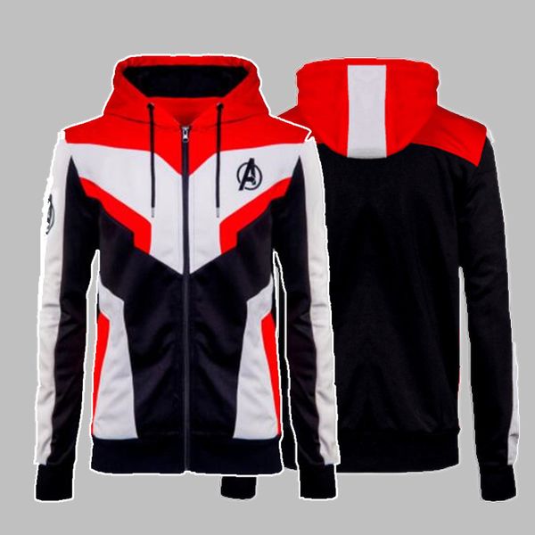 

мстители 4 тонкий фильм с капюшоном marvel surround the same hoodie complex 4 свиток quantum warfare для памятного издания, Black;red