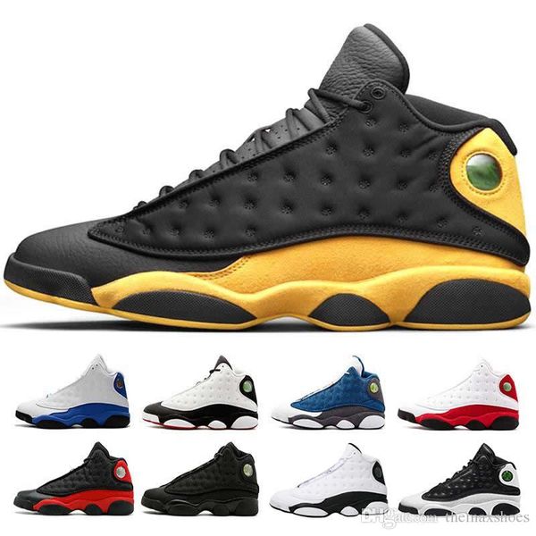 

mens 13 13s basketball shoes melo class of 2003 phantom chicago gs hyper royal black cat bred brown olive wheat dmp sports sneakers 7-12
