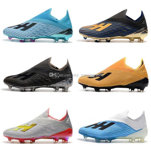 

New Mens Copa 19+ 19.1 FG AG 19+x 19 Hot Slip-On Champagne Solar Red Soccer Football Shoes Boots Scarpe Calcio Cheap Cleats