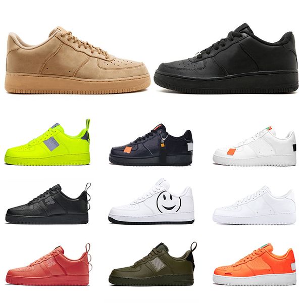 

skateboard shoes men women platform sneakers dunk low utility black white volt red have a day flax mens trainer casual sports