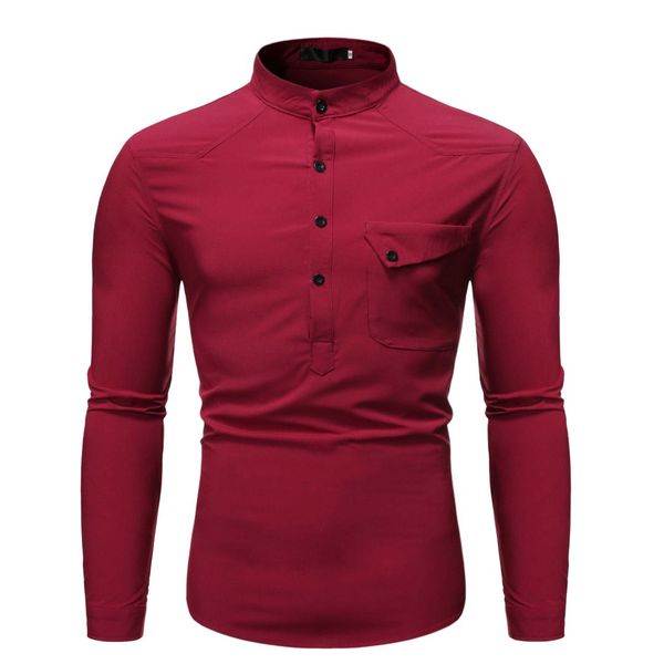 

men's informal autumn shirts new business shirts long-sleeved men's, White;black