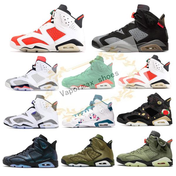 

6 6s black infrared 3m reflect carmine unc basketball shoes men toro hare oreo maroon tinker low chrome sneakers