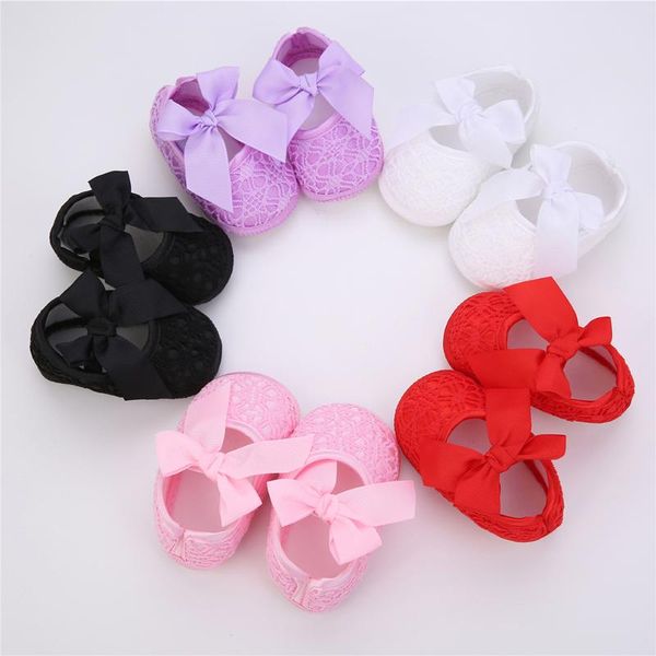 

loozykit 2020 spring toddler shoes lace newborn baby girls princess first walkers bow knot baby shoes soft sole for infant