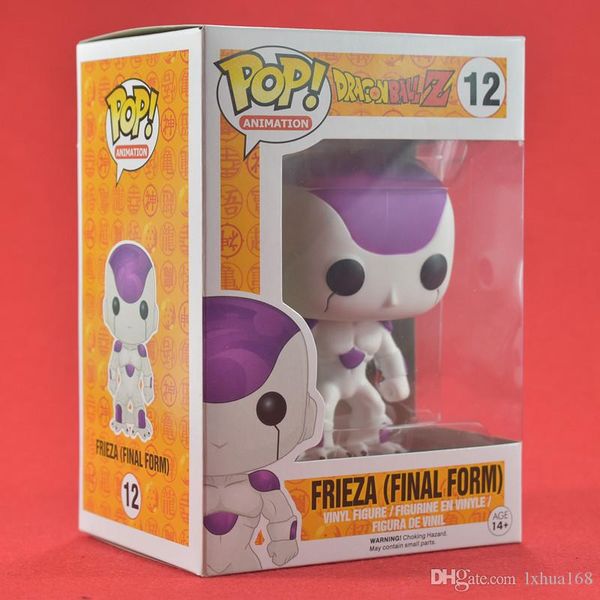 

funko pop dragon ball z dbz frieza (final form) #12 vinyl action figures toy nib