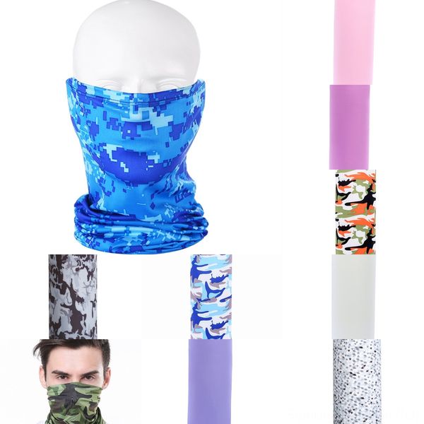 

lvn3p outdoor hiking scarf windproof uv protection bandana ski hiking fishing camping scarf neck cycling face mask magic scarves, Black