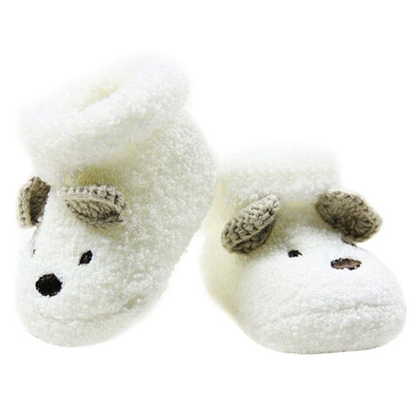 

new warm newborn socks baby boy girls infant cute bear crib warm shoes au