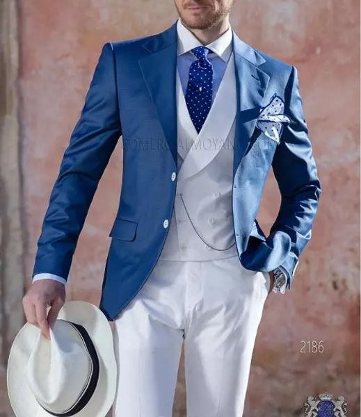 

новое поступление две кнопки groomsmen notch отворот жениха смокинги мужские костюмы свадьба / выпускной блейзер лучший человек (куртка + бр, Black;gray