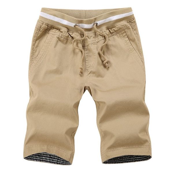 

мужчины повседневные шорты твердые призвание брюки длиной до колен летняя одежда для плавания 4 цвета мужская одежда мужские брюки, White;black