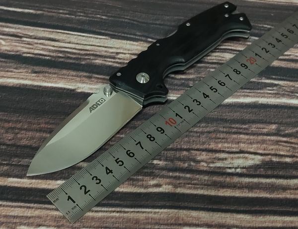 2021 Большой кемпинг складной нож AD-10 - S35VN / Black G-10