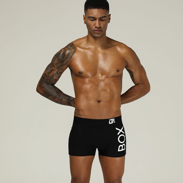 

explosion models design underwear men fashion boxers cotton black and white breathable men underwear, Black;white