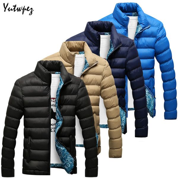 

2019 new jackets parka men quality autumn winter warm outwear brand slim mens coats casual windbreak jackets men m-4xl, Black;brown