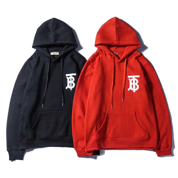 

2018 new arrival men women brand fleece hoodies luxury designer men hoodied sweatshirts long sleeve solid color casual women hoodies, Black