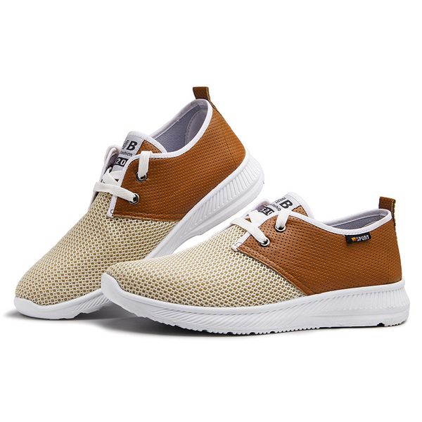 

olomm 2019 summer shoes men's fashion air mesh sneakers breathable comfort shoes man casual sneaker, Black