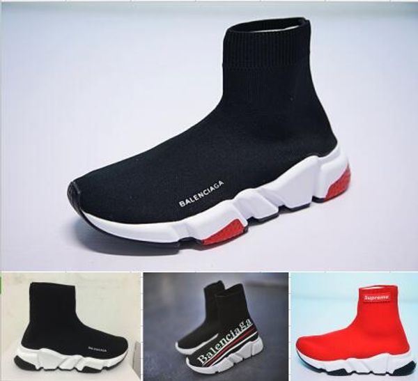 

Hot Speed sock high quality Speed Trainer Casual shoes for mens and women shoes Speed stretch-knit Mid sneakers Size Eur 36-45