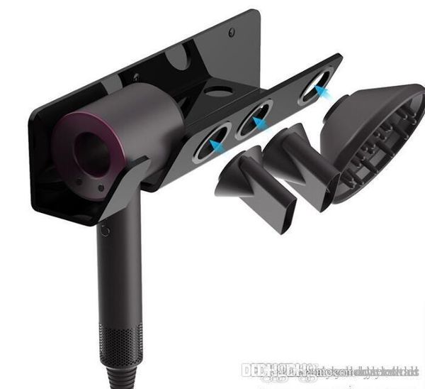 Outlet Dyson Hair Dryer Bracket Perforation Free Hair Dryer Rack