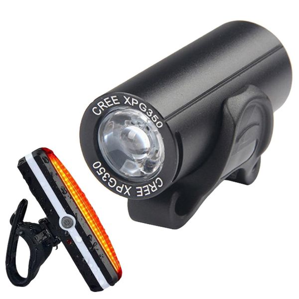 

bicycle accessories mtb handlebar safety light bicycle front light usb rechargeable rear road night waterproof tail lamp