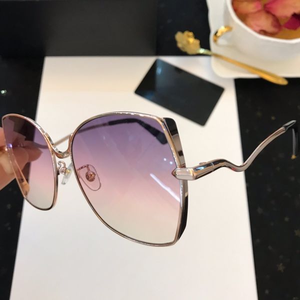 

2019 uv400 protection metal snake shape frame fashion designer summer men women sunglasses with box and dastbag, White;black