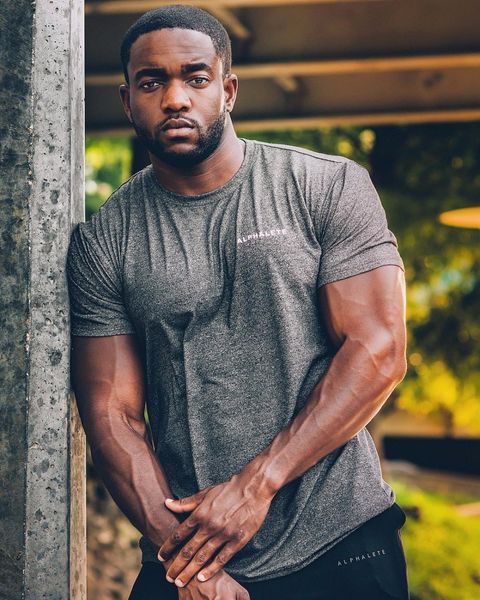 

men's t-shirts bodybuilding brand men t-shirt gyms casual short sleeve o-neck fitness letter print cotton tees, White;black