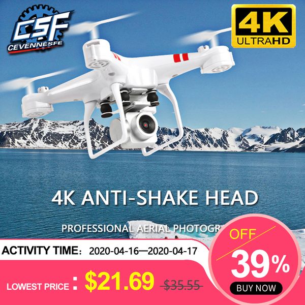 

2020 new drone 4k camera hd wifi transmission fpv drone air pressure fixed height four-axis aircraft rc helicopter with camera