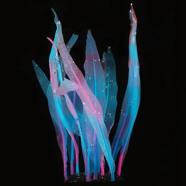 

18/25/43 см аквариум завод украшения аквариум силиконовые моделирования коралловые искусственные ламинарии пейзаж декор аксессуары для аквар