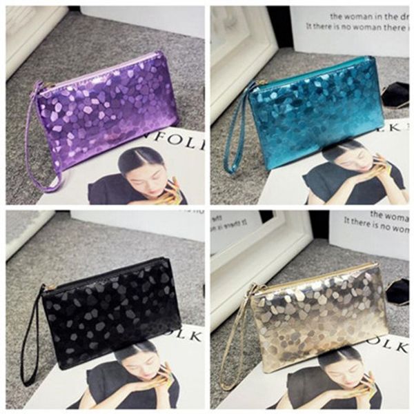 

new makeup bag ladies handbags cosmetic bag fashion coin purse mobile phone bags promotional gift bag lxl897q-1, Black