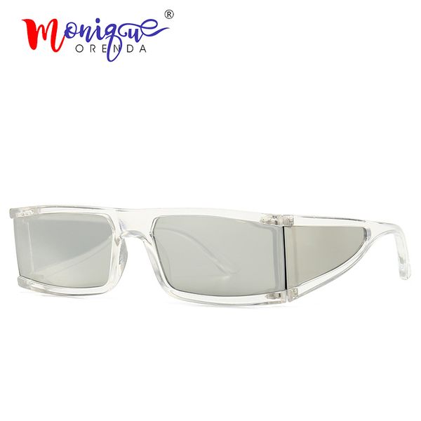 

luxury vintage square sunglasses women men brand designer fashion small sun glasses men classic shades wide legs, White;black