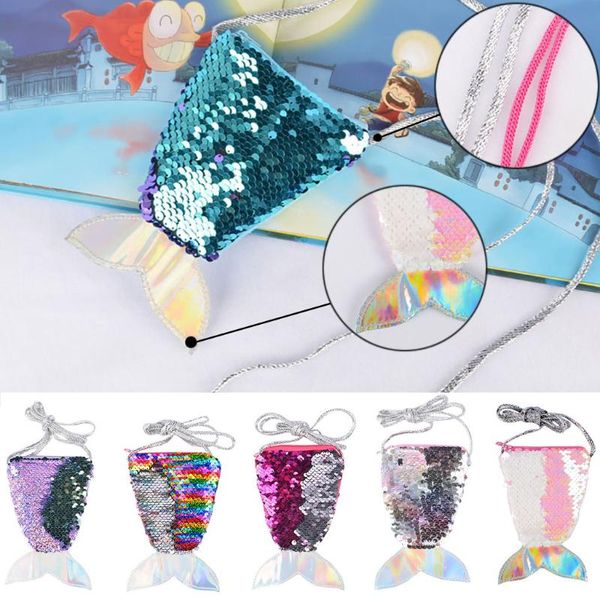 

women mini small pack shoulder bag fashion double sided sequin coin purse shoulder wallet mini bag crossbody clutch wallet