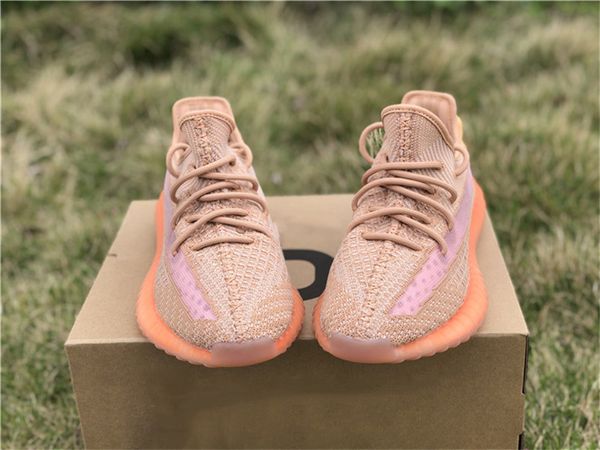 

2019 Authentic 350 V2 Clay EG7490 Kanye West Running Shoes For Men Women True Form EG749 Hyperspace EG7491 Static Sneakers Size 5-12