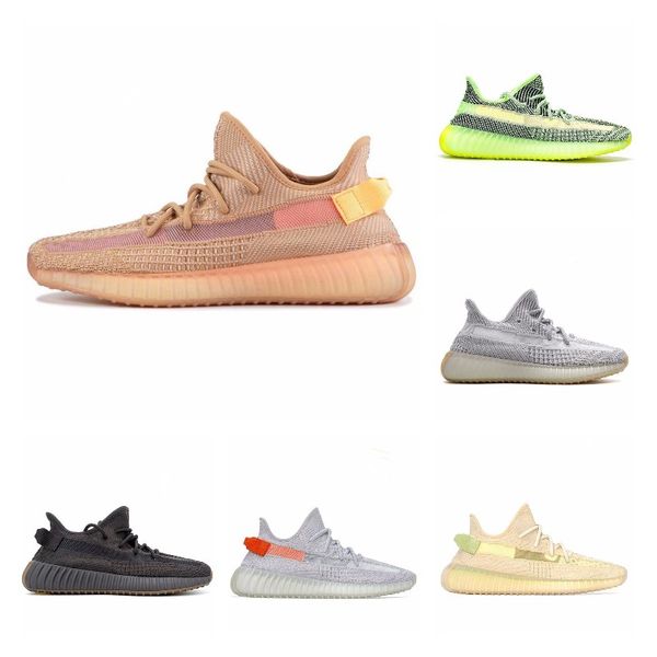 

2020 lineup v2 zyon v2 kanye west shoe new earth cinder reflective sneaker marsh flax tail light desert sage white black static cloud