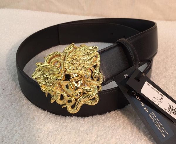 

designer belts for mens belts designer belt snake luxury belt real genuine leather business belts women for men big gold buckle, Black;brown